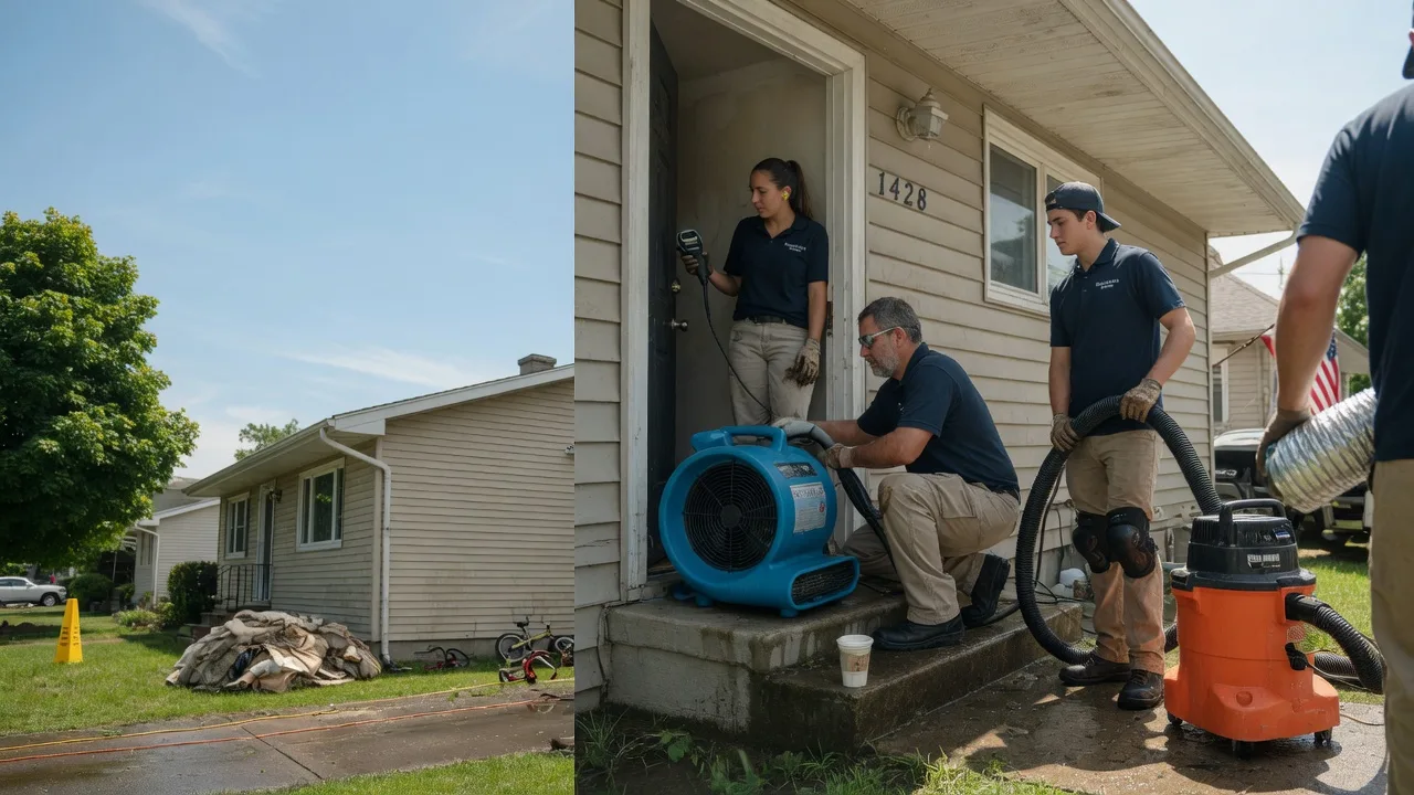 Water Damage Restoration in Flora, IL near me